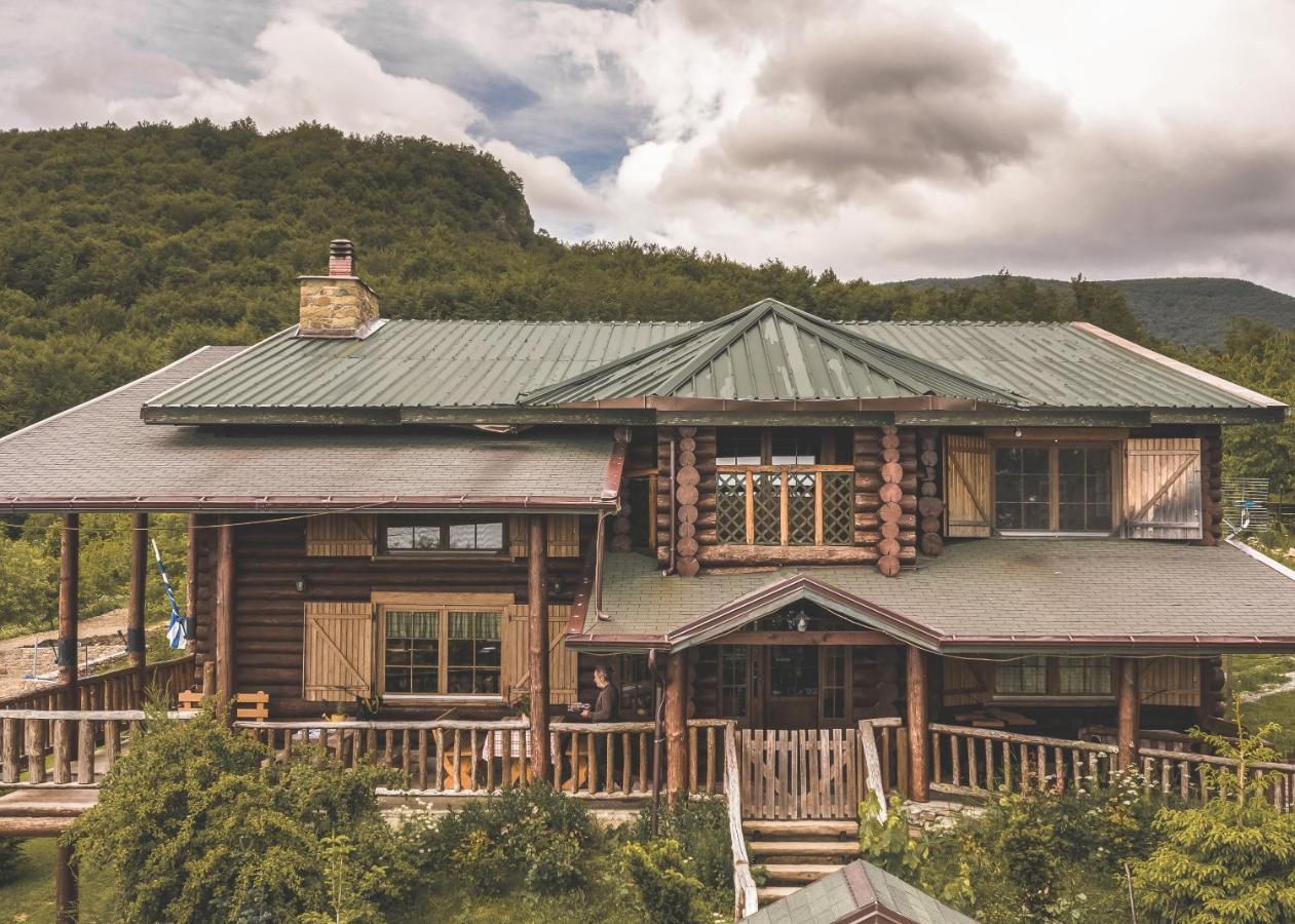 Sfendamos Wood Village Naousa  Buitenkant foto