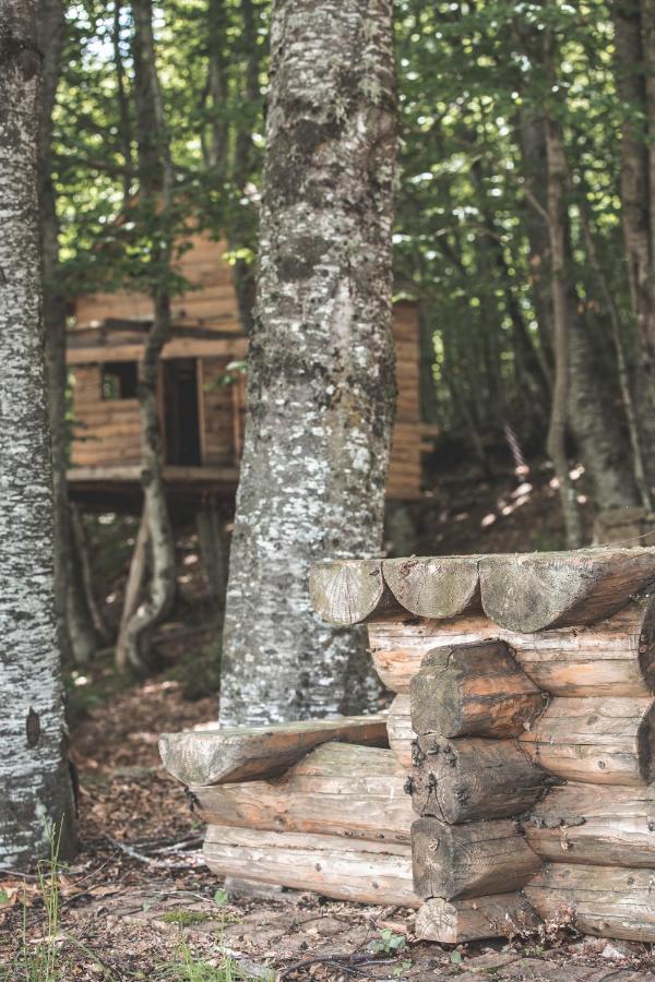 Sfendamos Wood Village Naousa  Buitenkant foto
