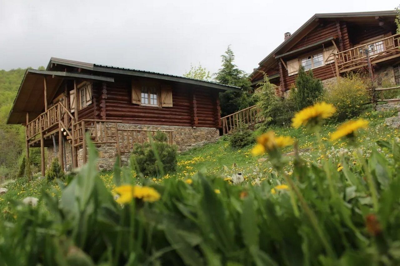 Sfendamos Wood Village Naousa  Buitenkant foto